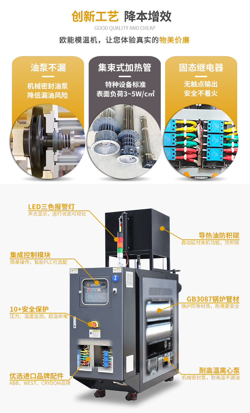 冷熱模溫機優(yōu)勢