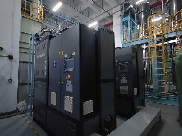 半導體廢水處理蒸發(fā)器280kw電加熱導熱油爐——應用案例